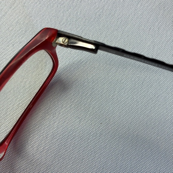 MarchOn NYC Junior red & black kids prescription glasses/frame with accesories - Picture 4 of 16